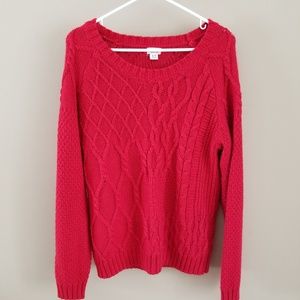 Mossimo Cable Knit Sweater